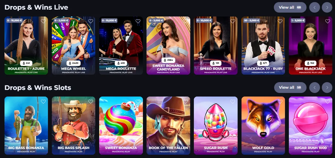 xtraspin casino drops wins